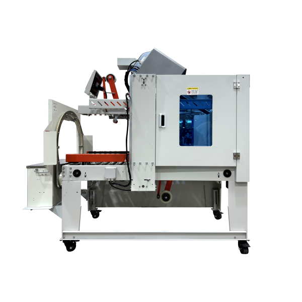 YPX-ZFDC50B1 Cross-Type Automatic Right-Size Carton Sealer with Print & Apply & PC